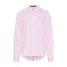 Lyserød skjorte fra Butterfly i Light Pink set forfra med skjortekrave, knapper foran og lange ærmer