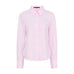 Pink skjorte Bamboo Shirt fra Butterfly i Light Pink set forfra med skjortekrave, knapper foran og lange ærmer