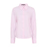 Pink skjorte Bamboo Shirt fra Butterfly i Light Pink set forfra med skjortekrave, knapper foran og lange ærmer