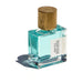 Pacific Rock Moss parfume fra Goldfield & Banks i firkantet glasflaske med lyseblå væske og låg med træstruktur, stående