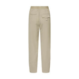 Beige bukser Atalie Pants i Light Camel set bagfra med lomme og lomme med klap og strop