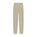 Beige bukser Atalie Pants i farven Sand fra Gossia set forfra med læg foran