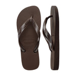 Brun Havaianas sandal i Dark brown set ovenfra og fra siden