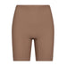 Brune shorts i Camel fra Hype The Detail set forfra med lille logo ved benet