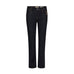 Mørkeblå straight jeans Carla Naomi Deluxe fra Mos Mosh set forfra med lyse kontrastsømme