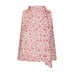 Pink top med blomsterprint og bånd om halsen fra Neo Noir set forfra