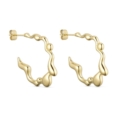Ginnie Hoops - Gold